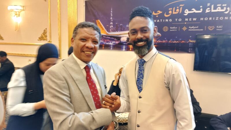 إكسبو السودان حرصنا على وجود الدكتور أحمد رجب للاستفادة من خبراتهم وتجاربه الاقتصادية والتسويقية
