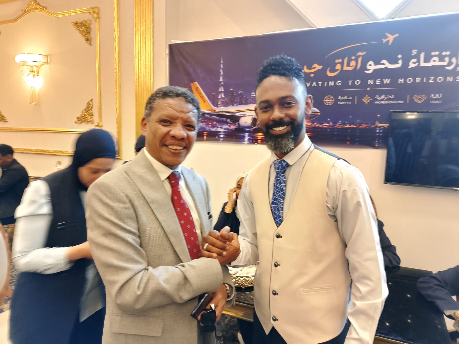 إكسبو السودان حرصنا على وجود الدكتور أحمد رجب للاستفادة من خبراتهم وتجاربه الاقتصادية والتسويقية