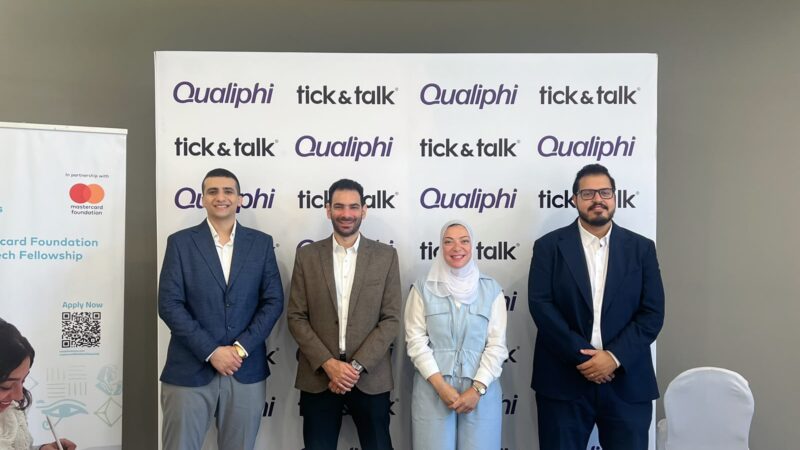 Qualiphi توقع شراكة استراتيجية مع Tick & Talk بالجامعة البريطانية لتقديم حلول التقييم المهني وتطوير وتقييم المهارات المعتمدة على الذكاء الاصطناعي لملايين الطلاب في المنطقة