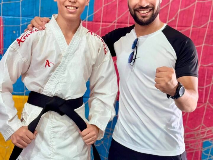 الحزام الأسود يزين مشوار البطل الصغير.. زياد أحمد سعيد مسلم ضلام يحقق إنجازًا جديدًا في الكاراتيه