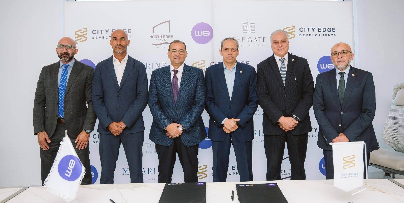 المصرية للاتصالات WE توقّع شراكة استراتيجية مع سيتي إيدج للتطوير العقاري لتقديم حلول الاتصالات المتكاملة