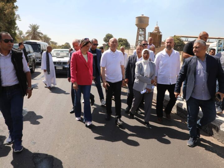 محافظ القاهرة يتفقد الأعمال الجارية لتنفيذ مشروع خطوط المياه الخارجية من محطة كفر العلو الجديدة بحلوان