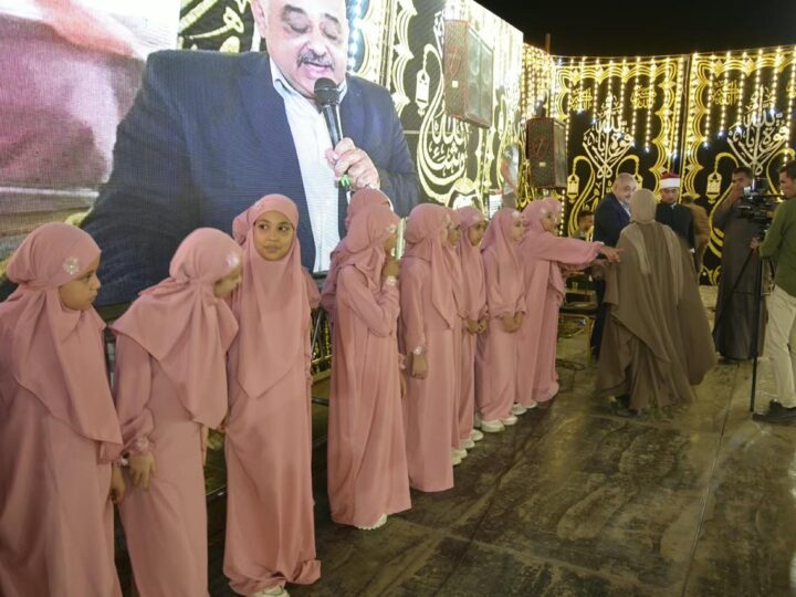 وسط حضور كبير قرية كفر سنبو تكرم حفظة القرآن الكريم