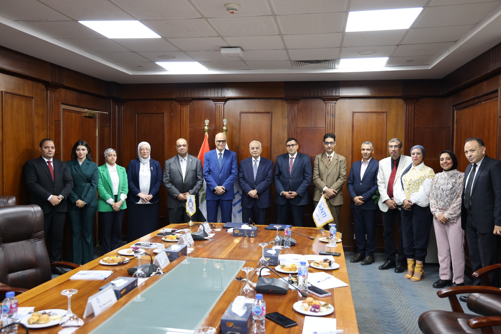 المعهد القومي للاتصالات (NTI) وجامعة الريادة للعلوم والتكنولوجيا يوقعان بروتوكول تعاون لتأهيل الطلاب لوظائف المستقبل ومتطلبات سوق العمل