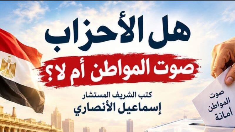 المستشار إسماعيل الأنصاري.. يكتب / هل الأحزاب صوت المواطن أم لا