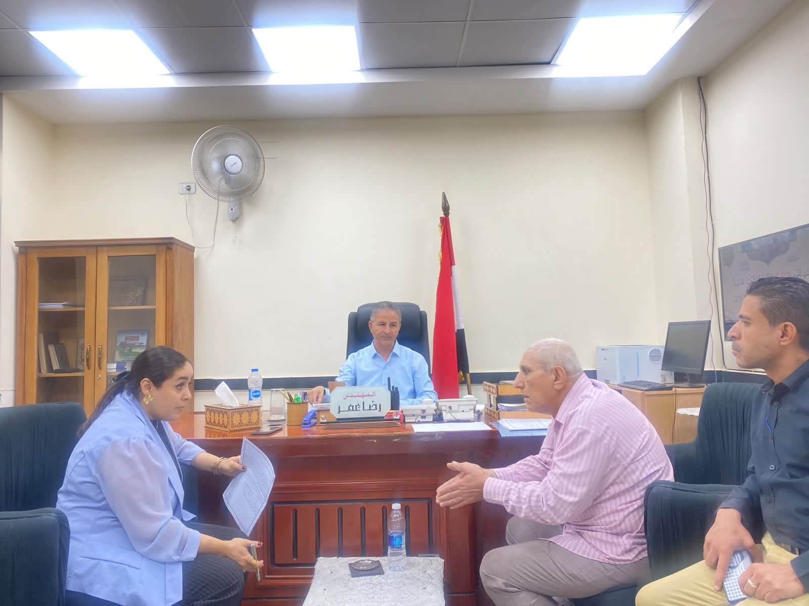 رئيس حي الأميرية تشرف على لقاء للاستماع إلى مطالب وشكاوى المواطنين