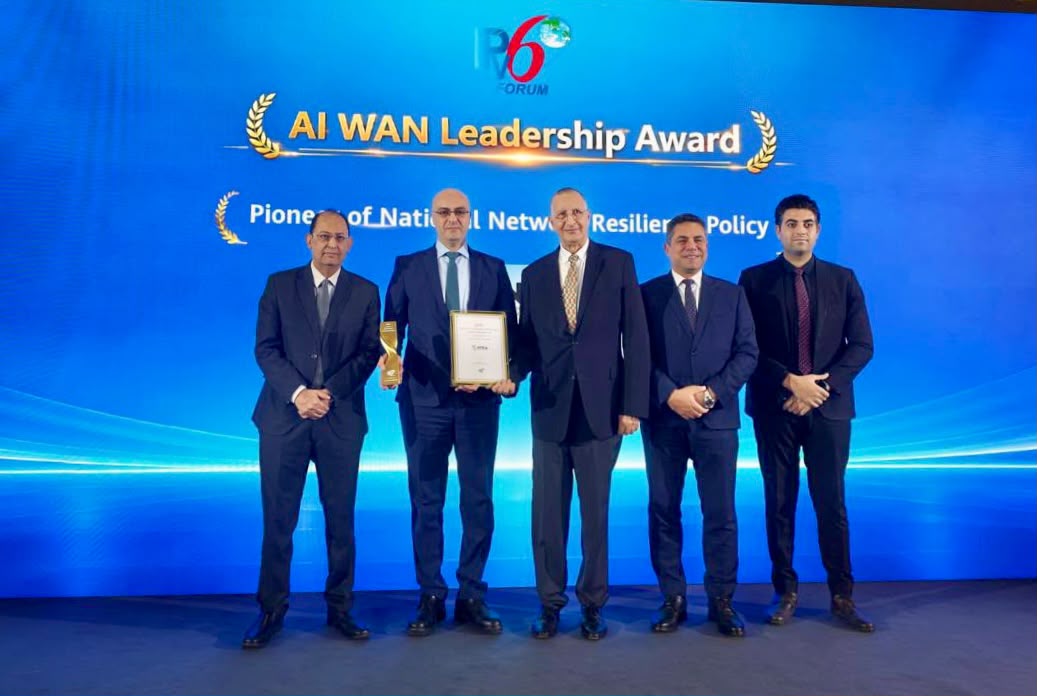 تنظيم الاتصالات يحصد جائزة دولية للريادة في تطوير البنية التحتية الرقمية وتعزيز أمن الشبكات وحماية الأطفال على الإنترنت